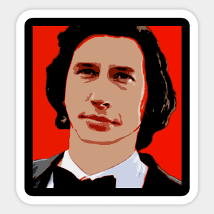 adam driver Sticker